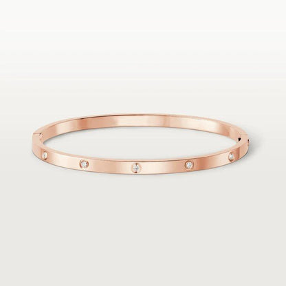 [NOVO] LOVE ARMBAND 3,65 MM 10 DIAMANTEN