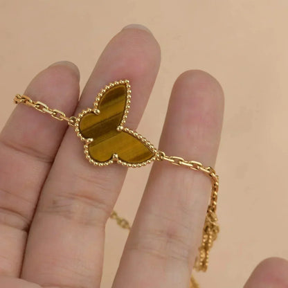 [GALE]LUCKY SPRING 5 MOTIF GOLD BRACELET