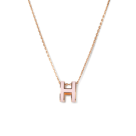 [NOVO]POP H ANHÄNGER ROSA GOLD