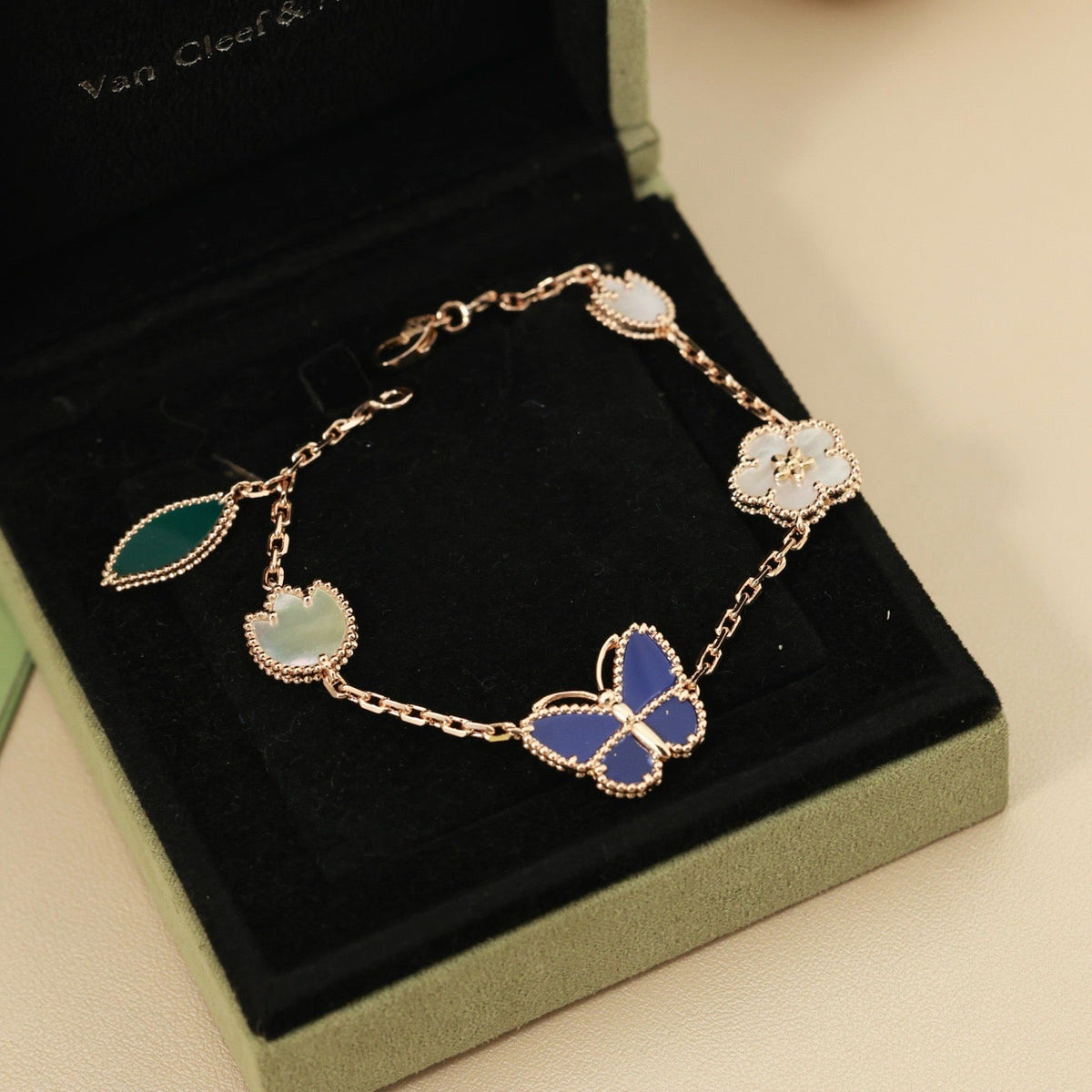 [GALE]Lucky Spring & Love Bracelet Stack Set