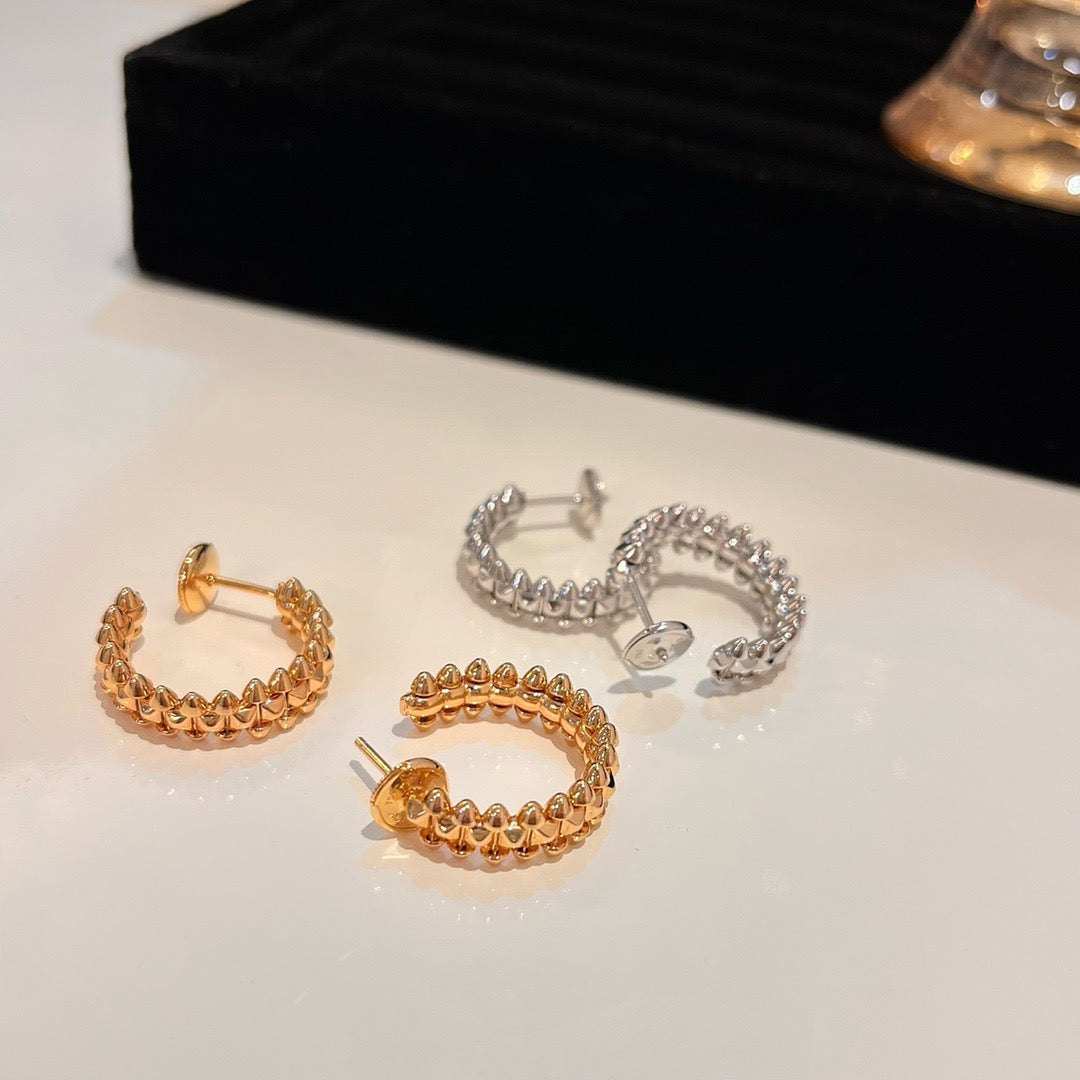 [GALE]CLASH SMALL HOOP EARRINGS