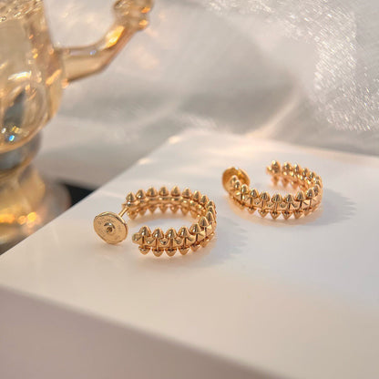 [GALE]CLASH SMALL HOOP EARRINGS