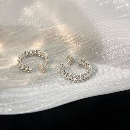 [GALE]CLASH SMALL HOOP EARRINGS