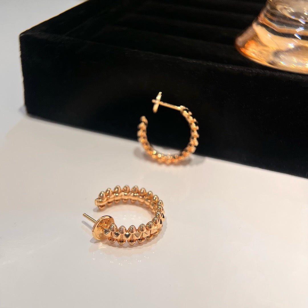 [GALE]CLASH SMALL HOOP EARRINGS