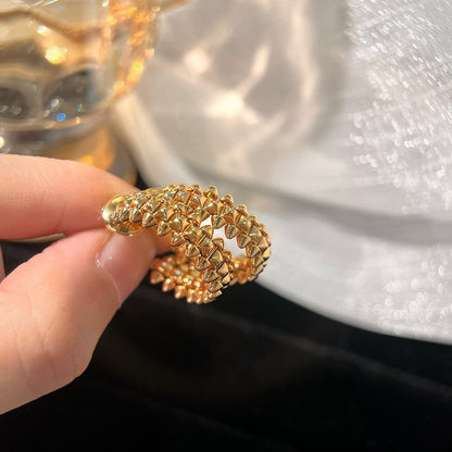 [GALE]CLASH SMALL HOOP EARRINGS