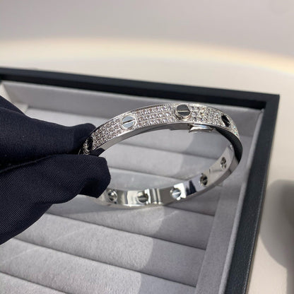 [NOVO] LOVE ARMBAND 6,1 MM DIAMANT-PAVED KERAMIK 
