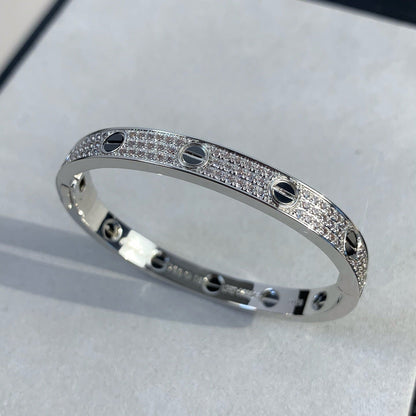 [NOVO] LOVE ARMBAND 6,1 MM DIAMANT-PAVED KERAMIK 