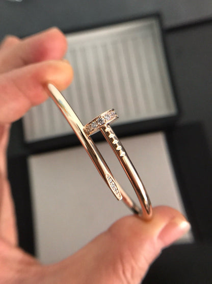 [NOVO]JUSTE ARMBAND 3,5 MM DIAMANTEN