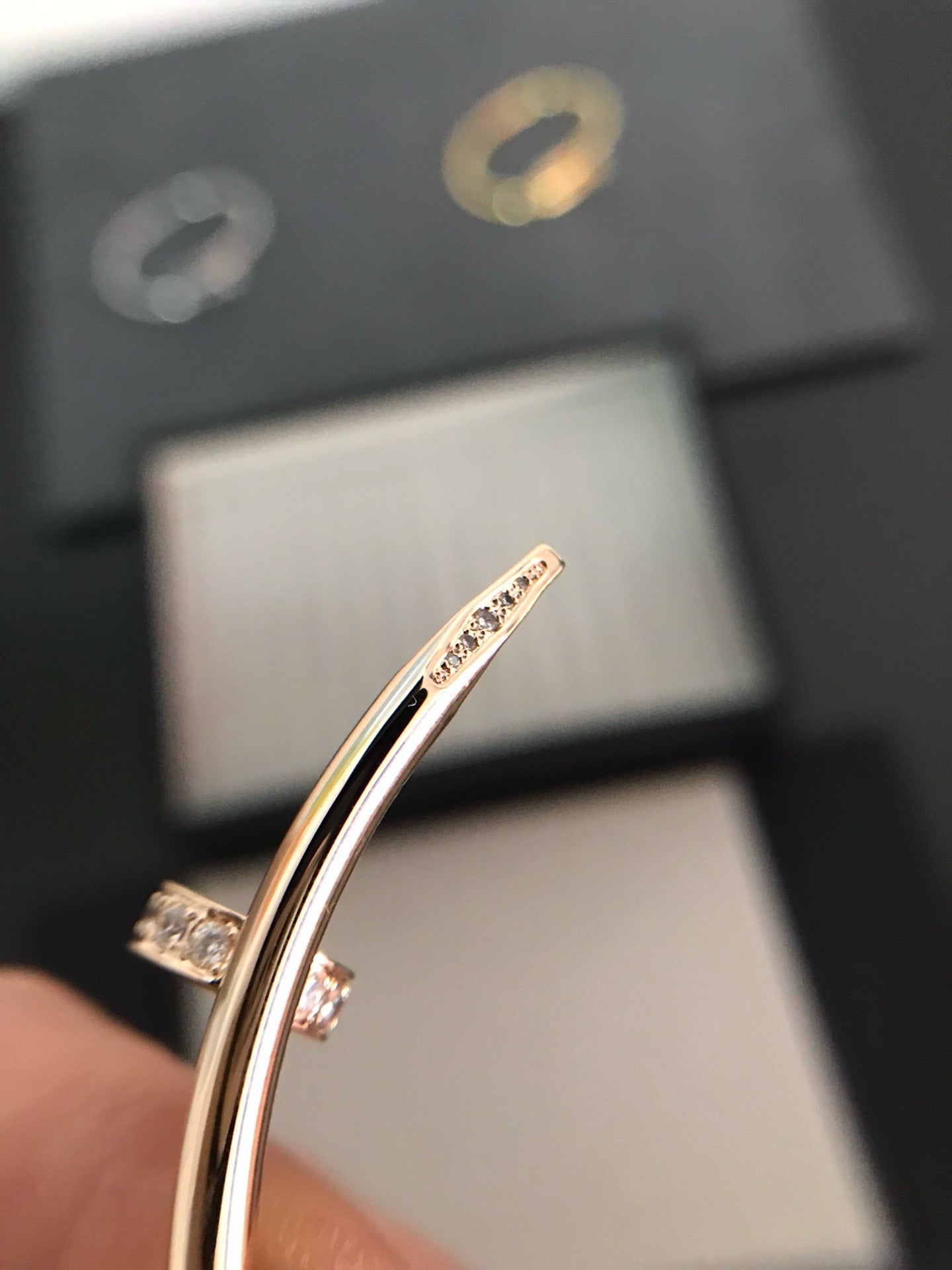 [NOVO]JUSTE ARMBAND 3,5 MM DIAMANTEN