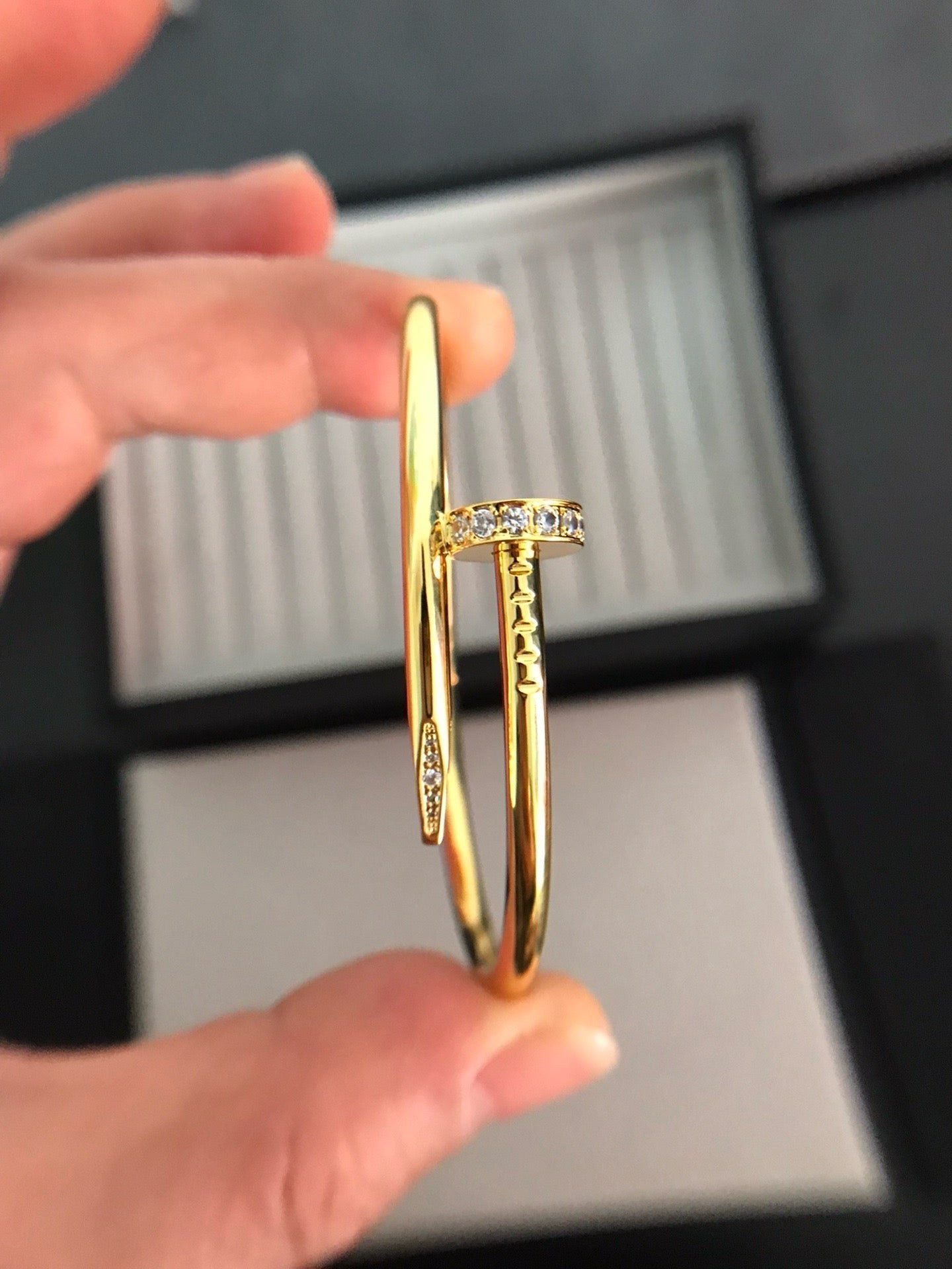 [NOVO]JUSTE ARMBAND 3,5 MM DIAMANTEN