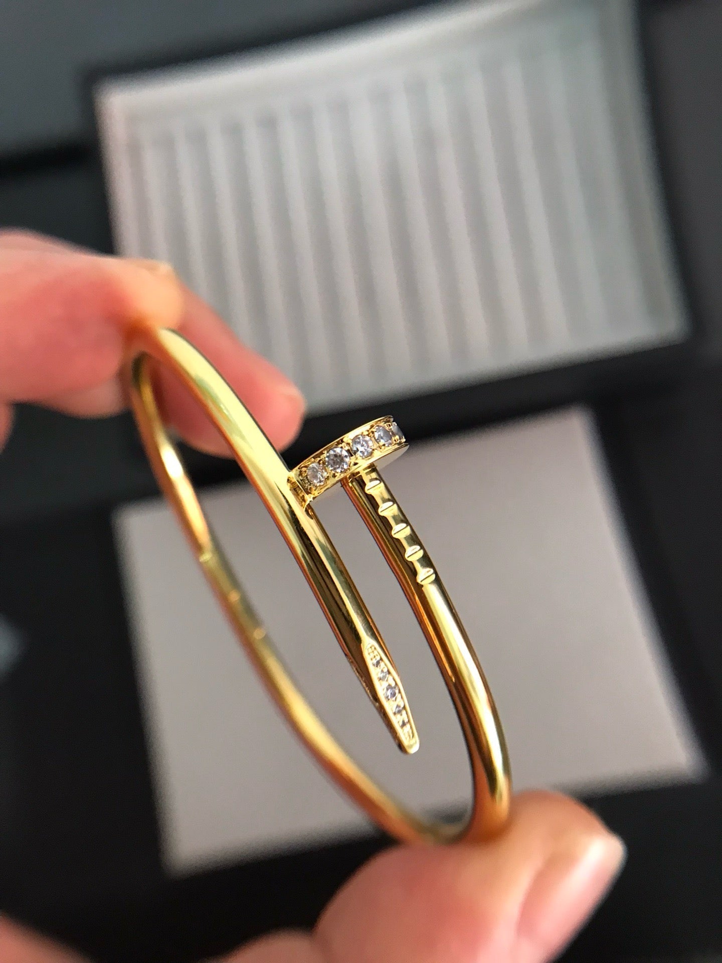 [NOVO]JUSTE ARMBAND 3,5 MM DIAMANTEN