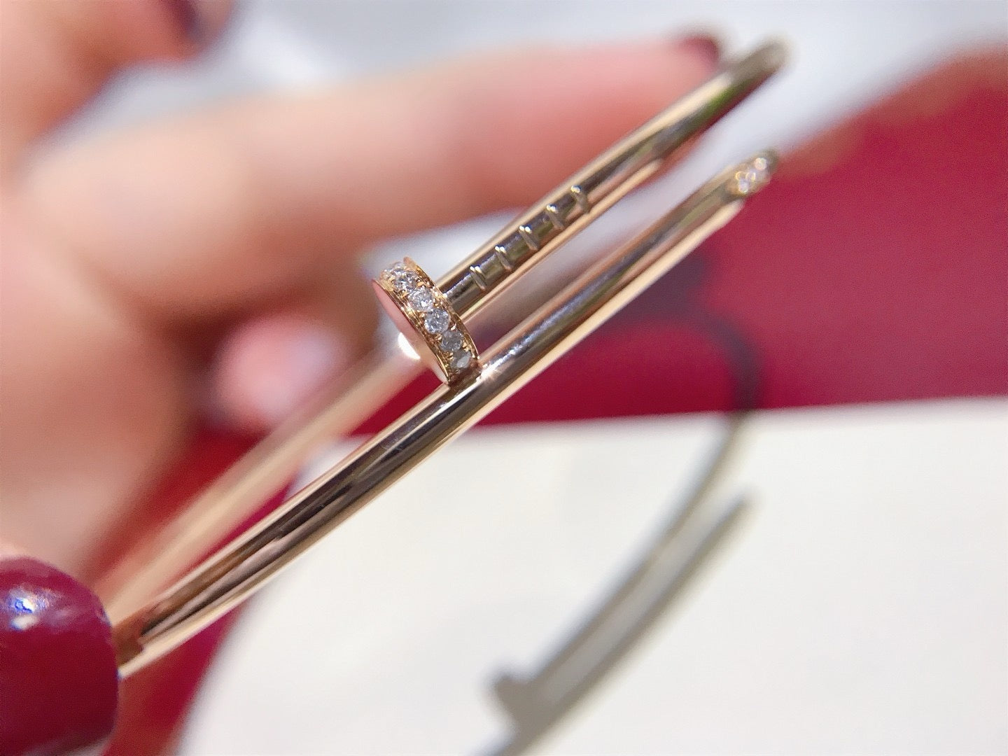 [NOVO]JUSTE ARMBAND 2,5 MM DIAMANTEN