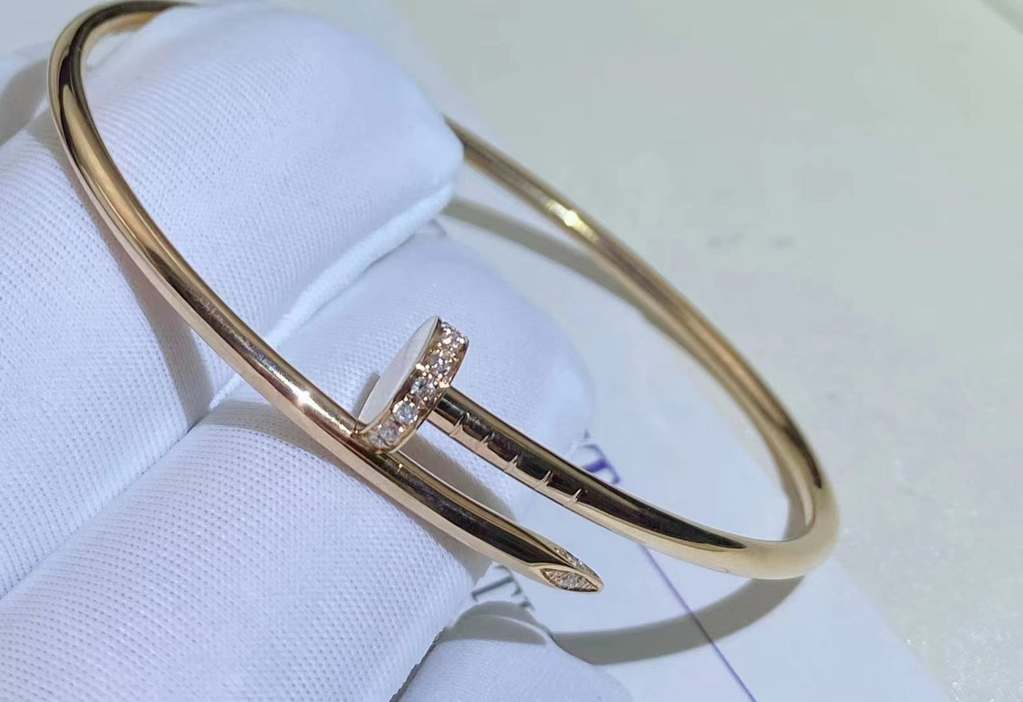 [NOVO]JUSTE ARMBAND 2,5 MM DIAMANTEN