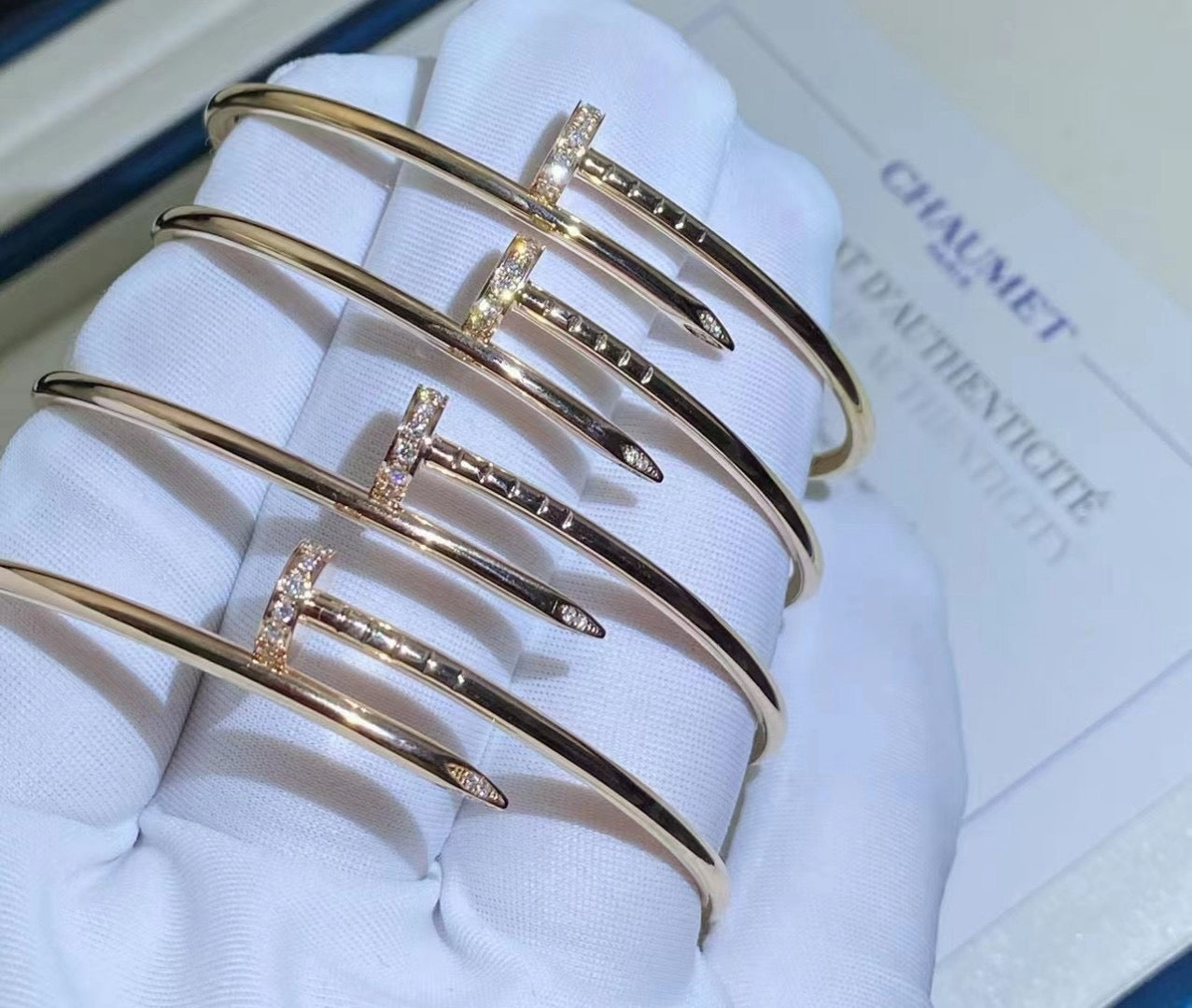[NOVO]JUSTE ARMBAND 2,5 MM DIAMANTEN