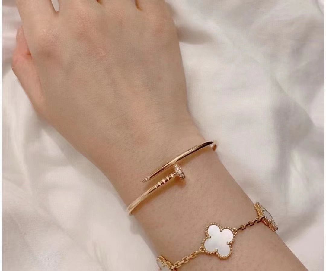 [NOVO]JUSTE ARMBAND 2,5 MM DIAMANTEN