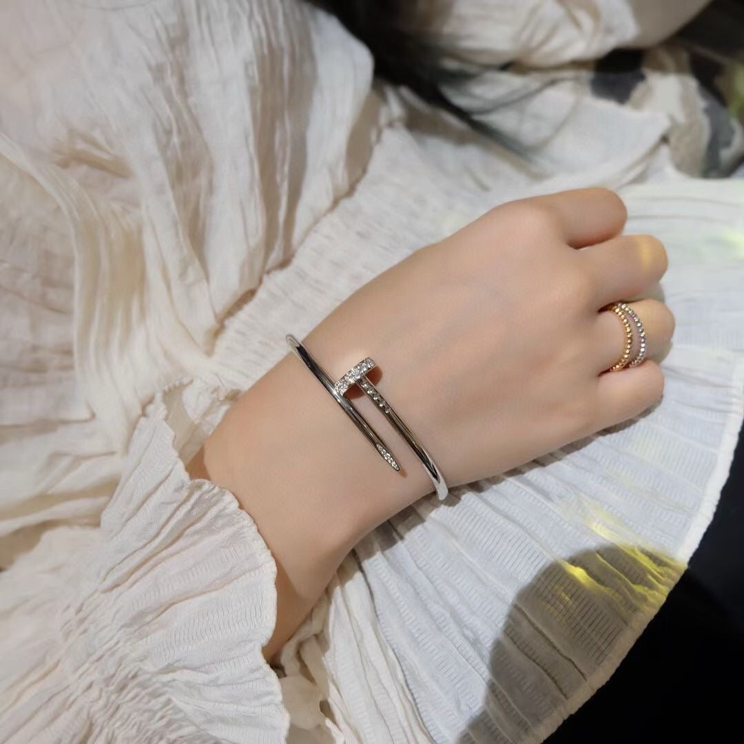 [NOVO]JUSTE ARMBAND 3,5 MM DIAMANTEN