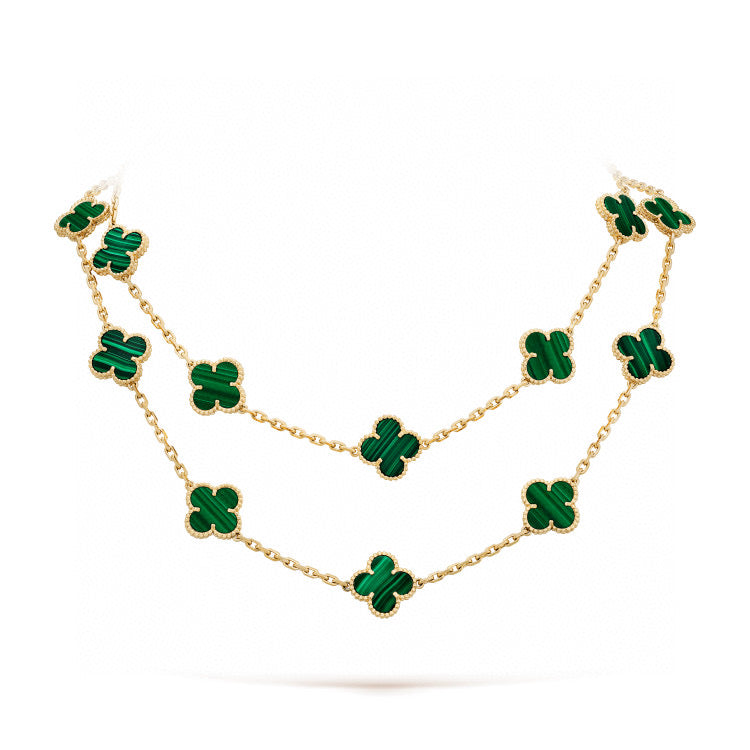 [NOVO]CLOVER 20 MOTIVE MALACHITE GOLD