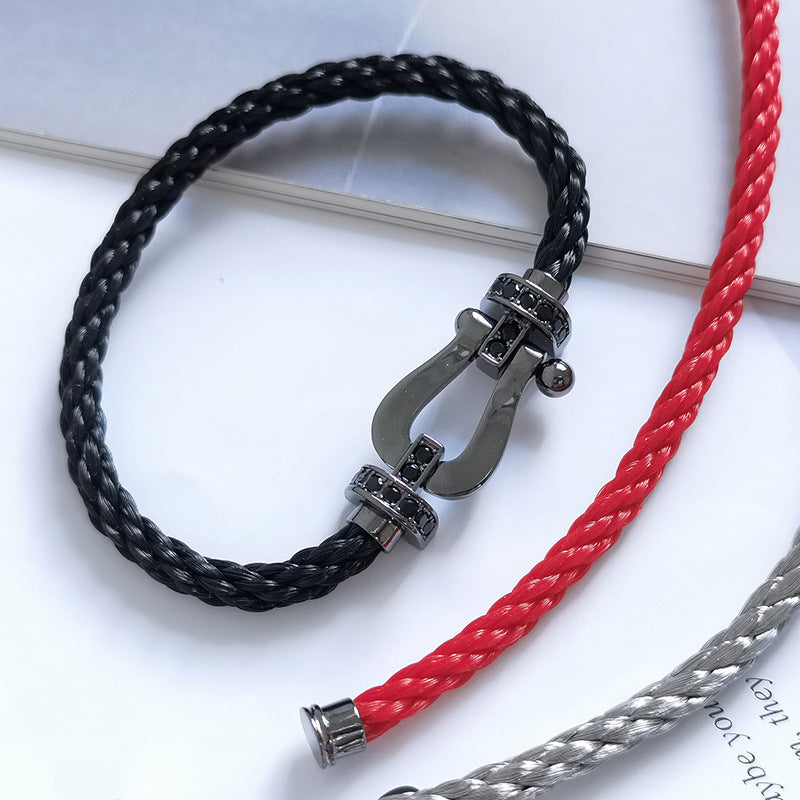 [NOVO]FORCE LARGE SERIES HORSESHOE BLACK SAMURAI ARMBAND
