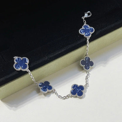 [GALE]CLOVER 5 MOTIF PIETERSITE BRACELET COLLECTION