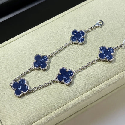 [GALE]CLOVER 5 MOTIF PIETERSITE BRACELET COLLECTION