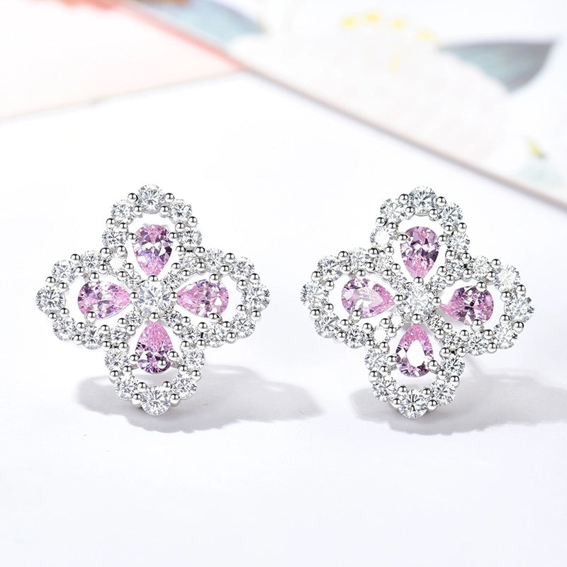 [NOVO]Creolen mit Diamantmotiv, 16 mm