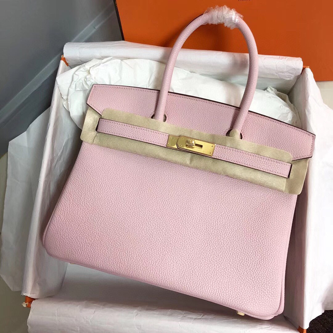 HM BIRKIN 30CM PINK TOGO LEATHER GOLD HARDWARE