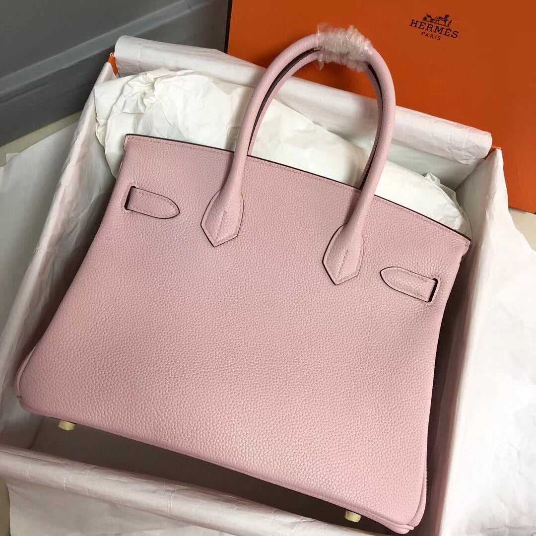 HM BIRKIN 30CM PINK TOGO LEATHER GOLD HARDWARE