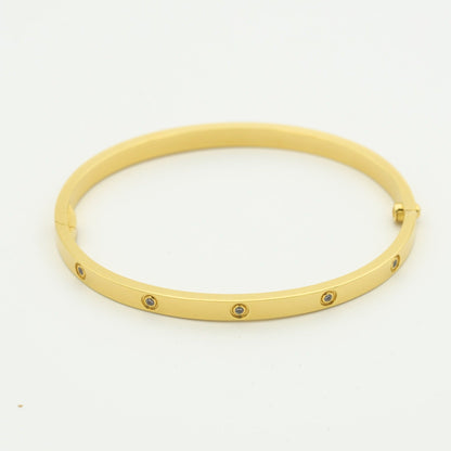 [NOVO] LOVE ARMBAND 3,65 MM 10 DIAMANTEN