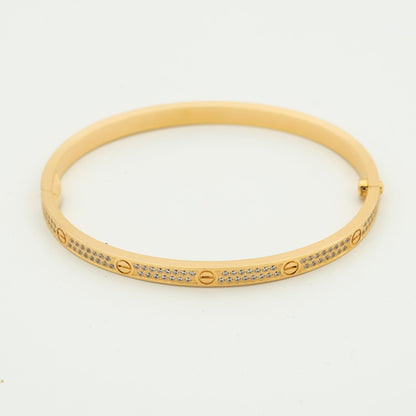 [NOVO] LOVE ARMBAND 3,65 MM DIAMANT-PAVED