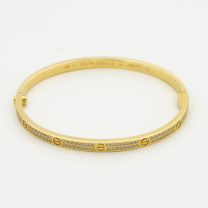 [NOVO] LOVE ARMBAND 3,65 MM DIAMANT-PAVED