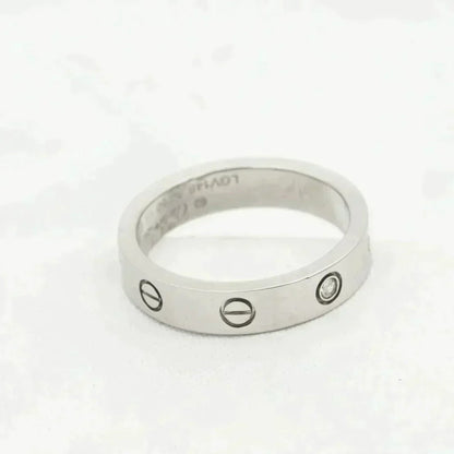 [NOVO] Liebesring 4 mm 1 Diamant Silber