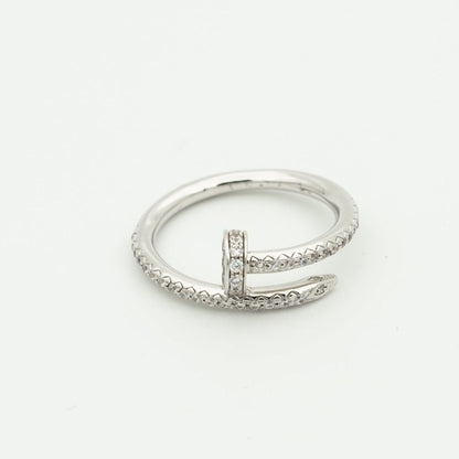 [GALE]JUSTE RING 1.8MM SILVER DIAMONDS