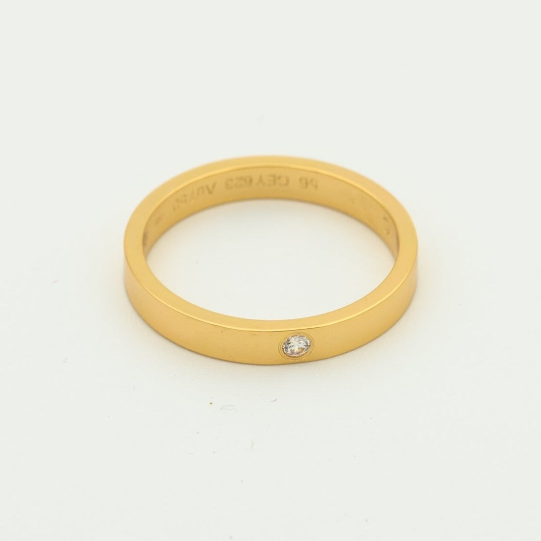 [NOVO] LIEBESRING 4MM 1 DIAMANT