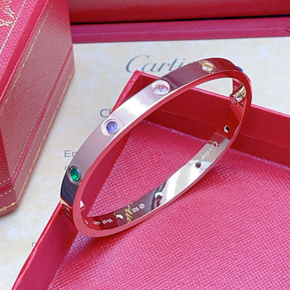 [GALE]2026 RAINBOW LOVE BRACELET 6.1MM  10 DIAMONDS