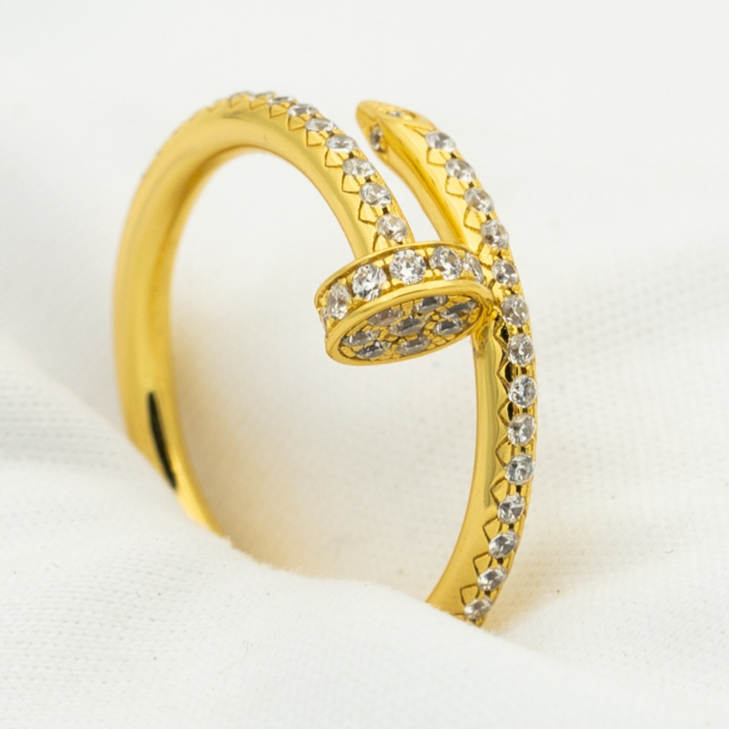 [NOVO]JUSTE RING 1,8 MM GOLD DIAMANTEN