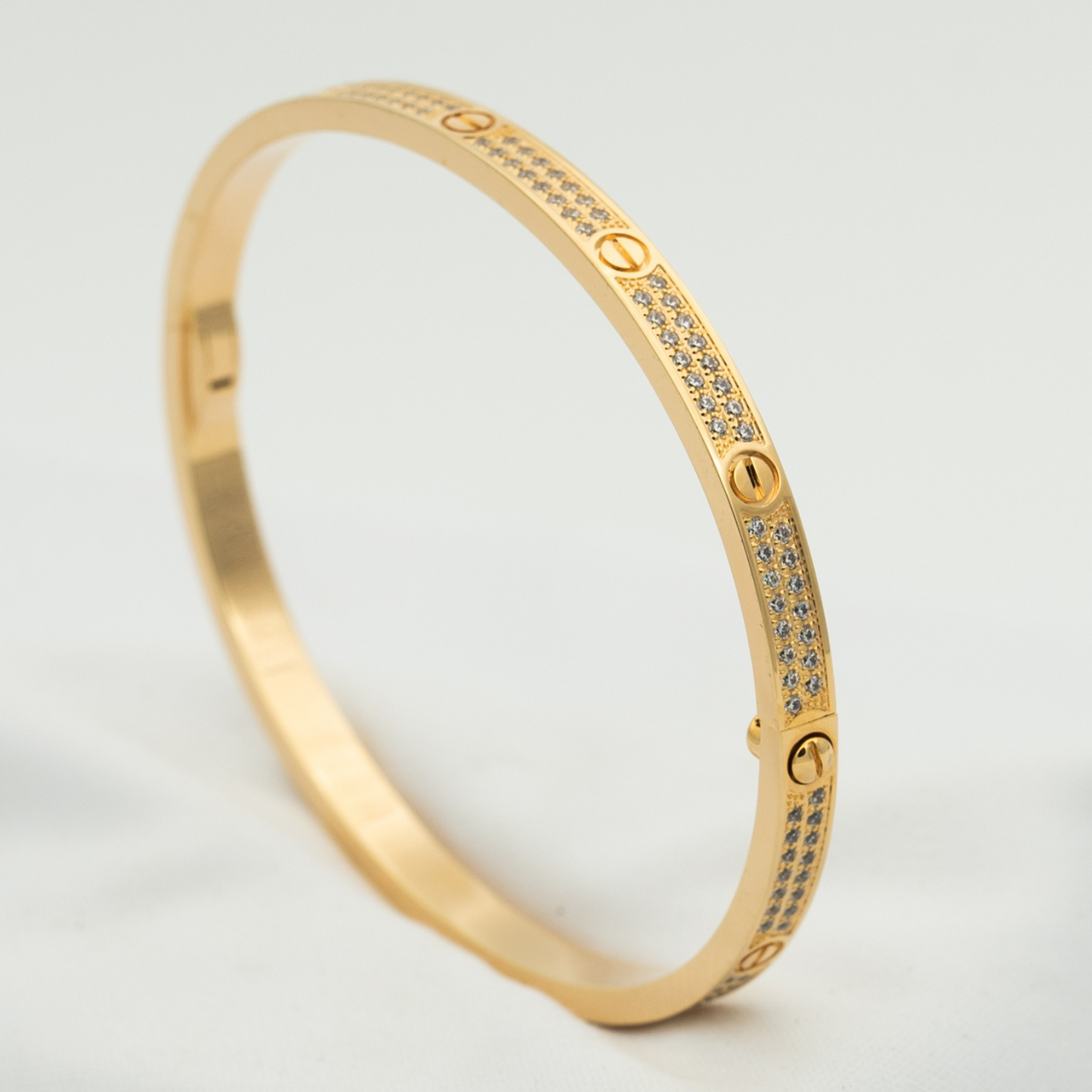 [NOVO] LOVE ARMBAND 3,65 MM DIAMANT-PAVED