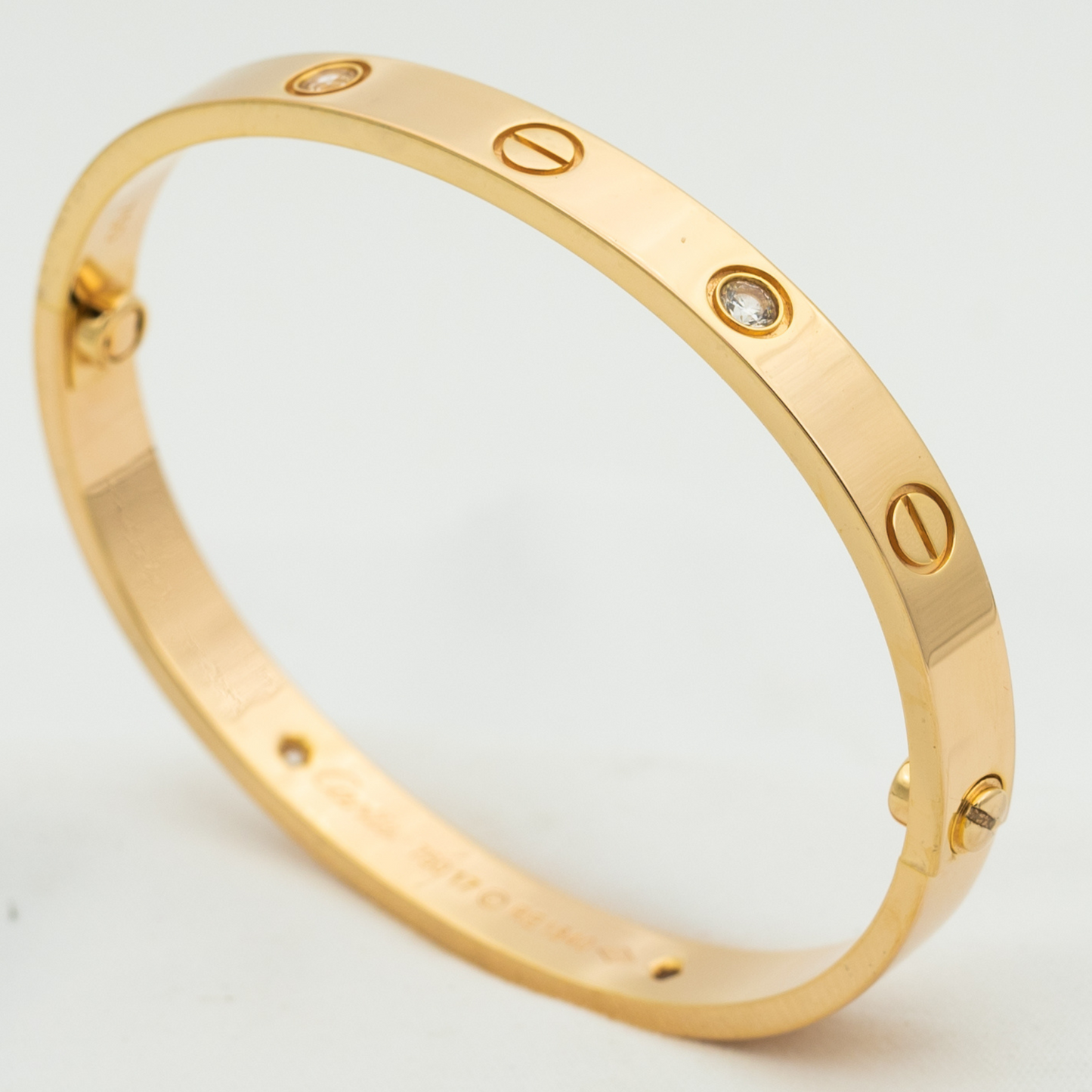 [NOVO] LOVE ARMBAND 6,1 MM 4 DIAMANTEN 