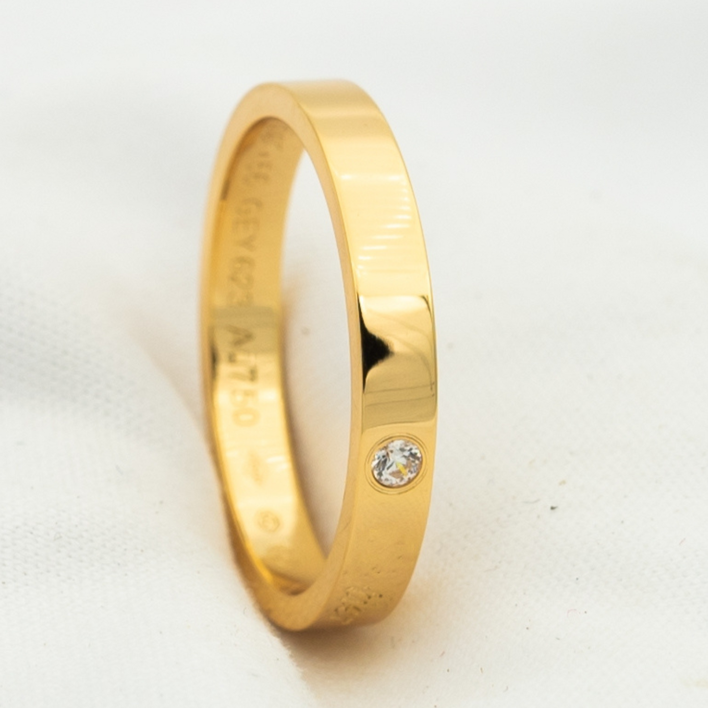 [NOVO] LIEBESRING 4MM 1 DIAMANT
