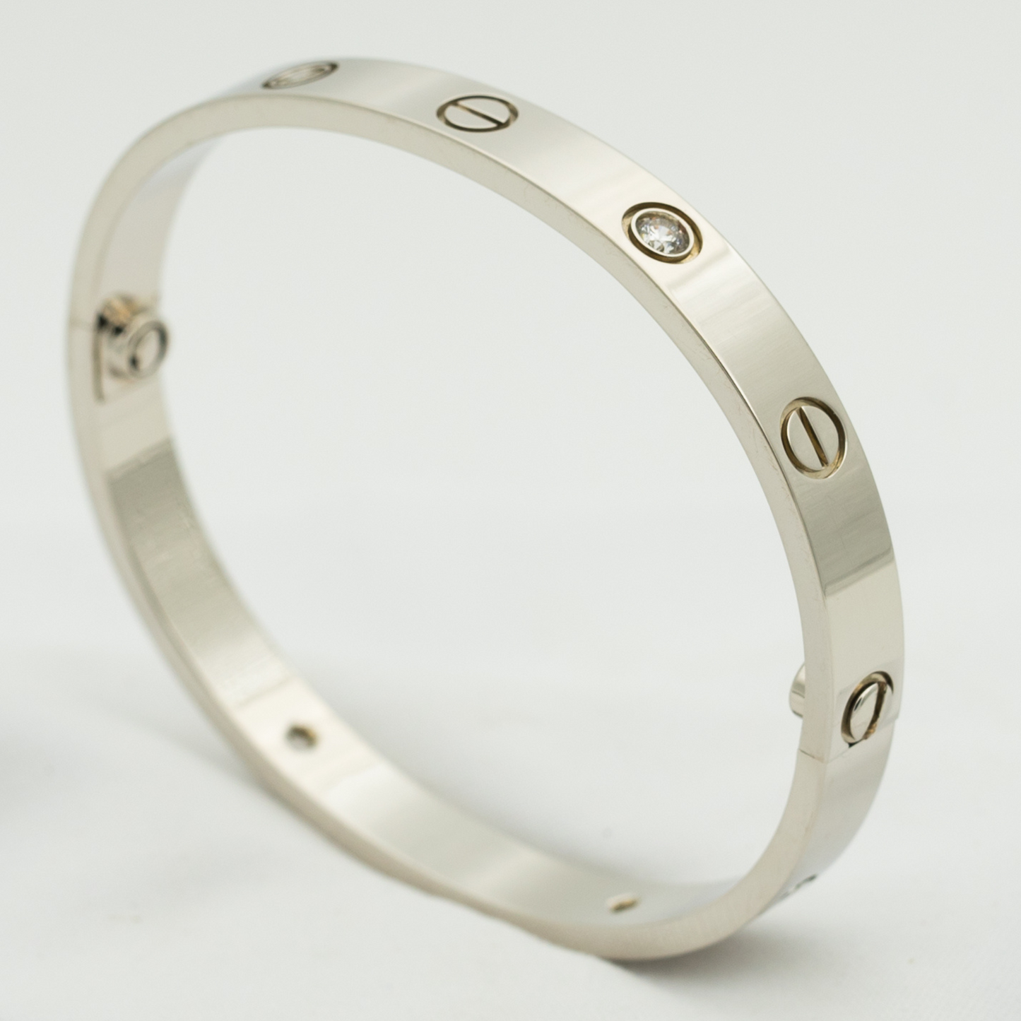 [NOVO] LOVE ARMBAND 6,1 MM 4 DIAMANTEN 