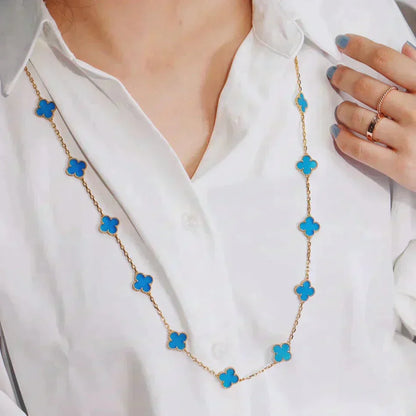 [GALE]CLOVER 20 MOTIFS TURQUOISE GOLD
