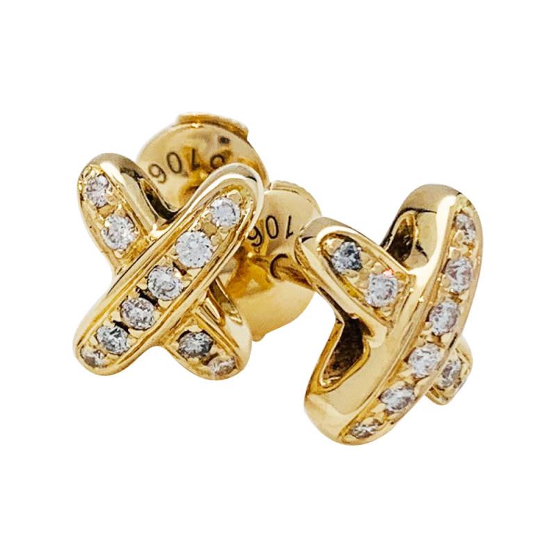 [NOVO]JEUX DE GOLD DIAMANT-OHRRINGE