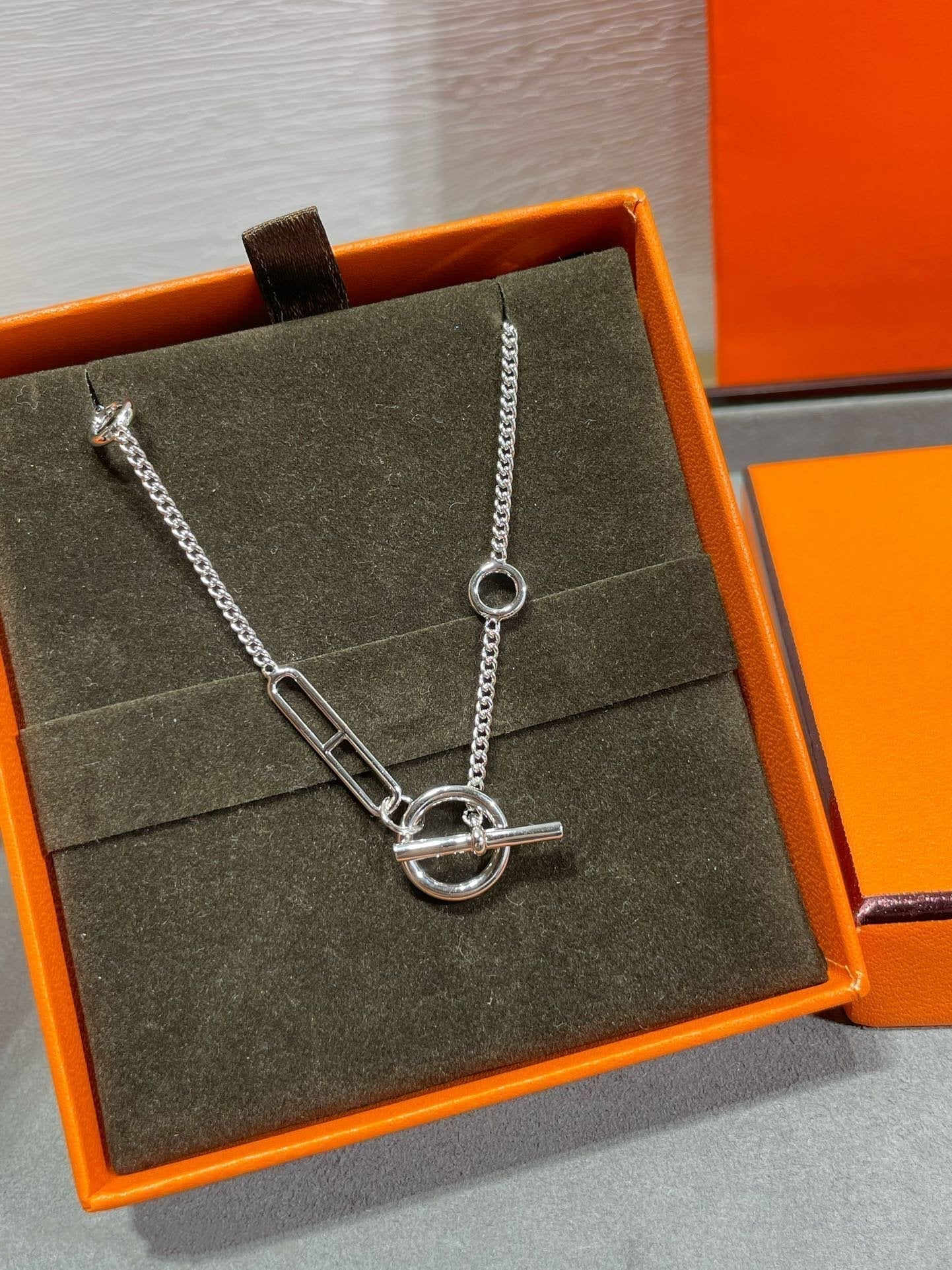 [NEU]HM STERLING CHAINE D'ANCRE HEART