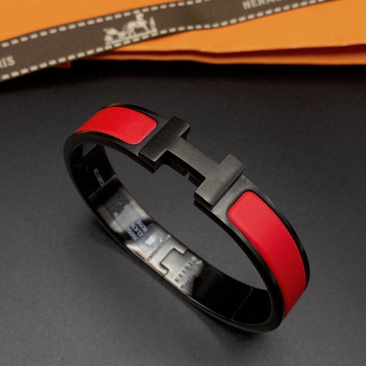[NOVO]CLIC HM SO ブラックレッドブレスレット