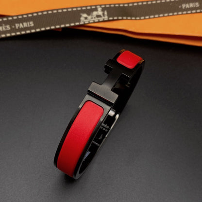 [NOVO]CLIC HM SO SCHWARZ-ROTES ARMBAND
