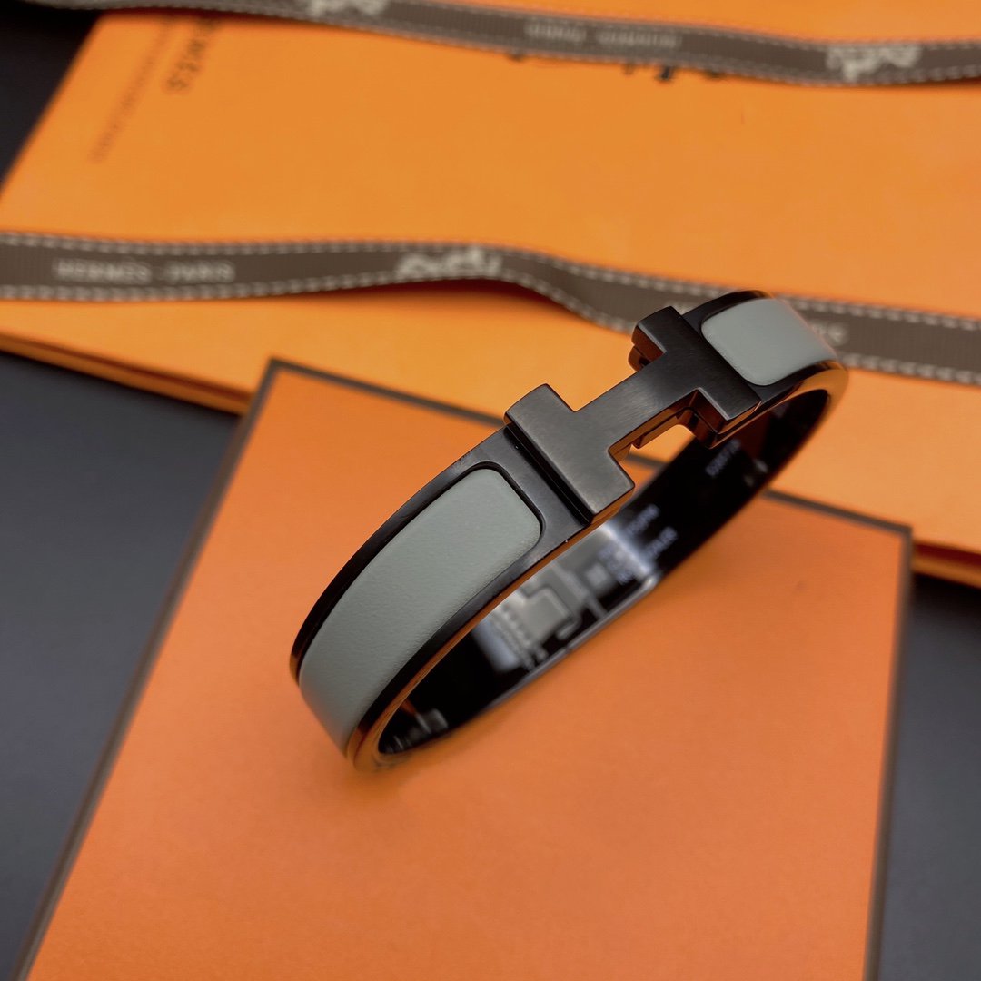 [NOVO]CLIC HM SO SCHWARZ-GRAUES ARMBAND