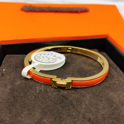 [NOVO]CLASSIC HM CLIC ROTES 8MM EMAILLETTES ARMBAND