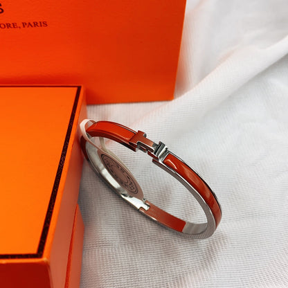 [NOVO]CLASSIC HM CLIC ROTES 8MM EMAILLETTES ARMBAND