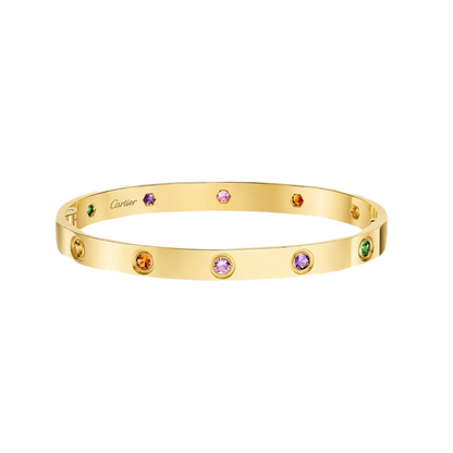 [GALE]2026 RAINBOW LOVE BRACELET 6.1MM  10 DIAMONDS