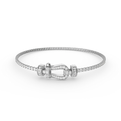 [NOVO]FORCE HORSESHOE DIAMOND TENNISARMBAND