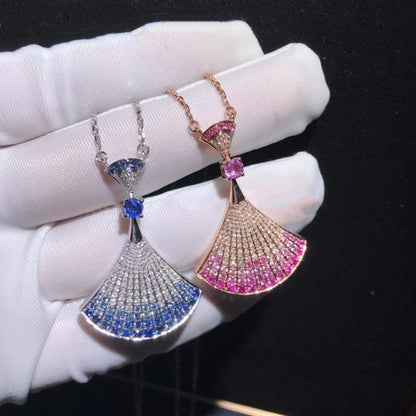 [GALE]DREAM NECKLACE AGATE SILVER DIAMOND